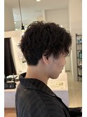 大人の【縦落ちパーマ】
