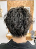 波巻きスパイラルメンズパーマ