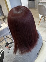 ラピステン 福岡天神 大名店(Lapis)&nbsp;10代・20代/大人上品◎ブリーチなしダブルカラー/ワインレッド