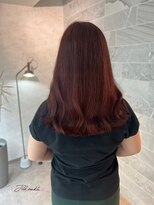 ジル アンク(Jill ankh)&nbsp;《姫路　Jillankh》ピンクブラウン　髪質改善　セミロング