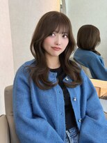 ジーナ 札幌(Zina)&nbsp;髪質改善＊オリーブくびれレイヤーミディ＊美髪【Zina札幌】