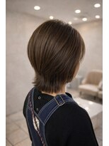 クオリス 上板橋店(QUALIS)&nbsp;◎髪質改善×外ハネショートボブ×アッシュグレージュで小顔見せ