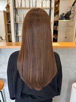 ルクワ(RUQWA)&nbsp;ベージュカラー/レイヤーカット/ロングヘア