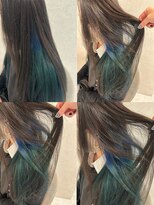 ウプヘアサロン&nbsp;インナーカラー