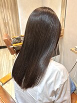 リアン 綱島(Lien)&nbsp;アッシュグレージュ/ブリーチなし/トーンダウン/髪質改善カラー