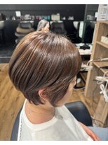 ハピネス クローバー 八木店(Happiness CLOVER)&nbsp;グレージュハイライト白髪ぼかし大和八木30代40代50代