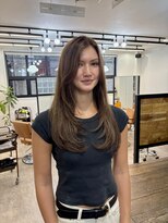 ヘアーサロンライト(hair salon Light) layer × natural brown 【佐世保美容室/長崎美容室/レイヤー】