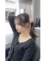 アクション セカンド 心斎橋(ACTION second)&nbsp;顔まわりカット/大人可愛い/レイヤーカット
