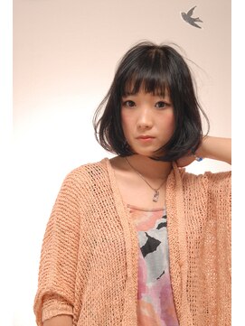 ヘアスペース ロケット(hair space Rocket) あご揺れボブ