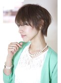 マッシュバング 大人レングス ショート