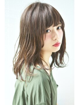 アイコニックナゴヤ(AIconic nagoya) イノセントカラーベビーバングくせ毛風無造作ルーズカール