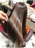 ≪30代≫ロングなのにこんなに綺麗☆女子力重視の髪質改善カラー