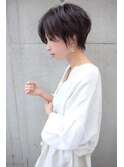 センターパートショート 30代・４０代・５０代