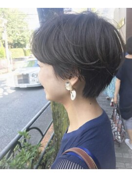 ノラキチジョウジ(NORA KICHIJOJI) 大人かわいいフリンジウェーブボブ＃前髪＃ココアブラウン