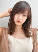 【GARDEN荒井夏海】簡単スタイリング鎖骨ミディアム