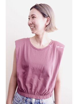 ルドワ(Rudowa) ハイトーンミニボブ /ダブルカラー /yoko