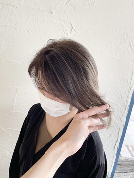 ヘアー ミュゼ 柱店(HAIR Musee) 脱白髪染めハイライト