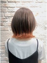 レレ(Le'Le') ベージュ×オレンジ