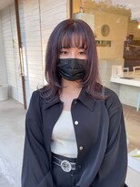 サイン(Sign)&nbsp;【Sign】ウルフカット × ラベンダーグレー