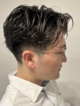 ニアウ 伊勢崎連取店(Niau) メンズマッシュパーマツイストスパイラルパーマ波巻きパーマ