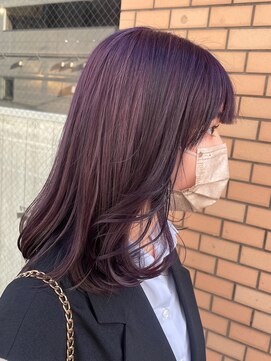 ナフ(naf) 透け感ラベンダー◎