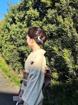 ランコントレ 千代 和装ヘアセット