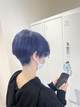 パウダーヘアー ルミニティ(powder hair luminity) ネイビーブルー