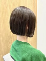 ラフ 立川(Laff)&nbsp;立川切りっぱなしボブミニボブぱつっとボブ/髪質改善/白髪ぼかし