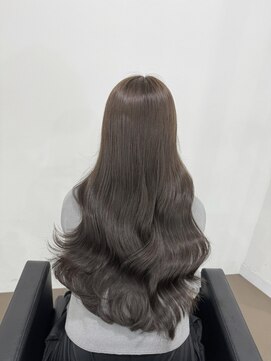 エトバイイオエ(et by ioe) 黒髪/ボブルフ/ネビージュ/小顔/ワンレン/髪質改善/グレージュ