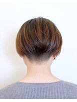ルプラ ガーデン(le-pla garden) 刈り上げショート#ブリーチなし#ショート#ケアカラー#豊橋#豊川