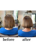 髪質改善カラーエステ