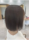 切りっぱなしボブ