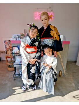 アンゼロ(UNZELO) 七五三と1/2成人式