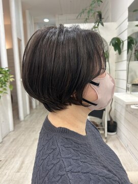 テラス ヘアアンドボタニカル(terrace) terrace岩政/くびれショート/30代40代/姪浜