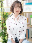 オリーブグレージュヘルシースタイルミニボブh3志木20代30代40代