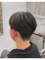 グランクラブ(GRANCLUB)&nbsp;カットパーマフェードセンターパートシェービングメンズ