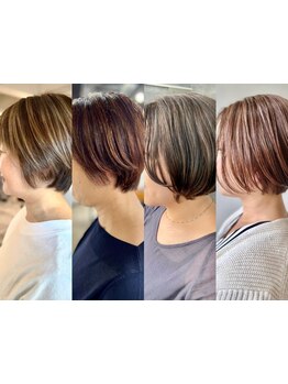 【京都/四条大宮】カラーリスト在籍◎髪の負担を軽減したグレイカラーや白髪ぼかしハイライトで美髪に