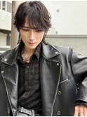 シースルーフェザーパーマウルフ 【メンズサロンZina天神】