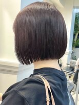 メルバイグラフ 梅田(mel by GRAFF) 丸顔さんにおすすめのミニボブ