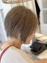 コノアラボ 守谷店(Conoah labo) くびれヘア/アプリコットオレンジ/ハイライトカラー/守谷/白髪