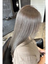 ヘアーロアム(hair Roam)&nbsp;ブリーチちなし　透明感オリーブカラー