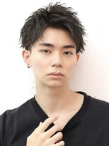 アーリー(Ali'i)&nbsp;ソフトツイストパーマハーフアップバングスパイキーショート