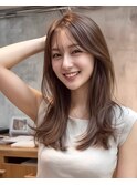韓国ヘア 髪質改善 レイヤーカット