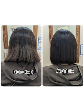 アミエ(ami e) ヘアエステコース＋カット・髪質改善・縮毛矯正・白髪染め