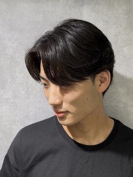 曲がる縮毛矯正専門店 バイ レイズ 名駅(曲がる縮毛矯正専門店 by RAYS) ニュアンスナチュラルセンターパートシースルーセンターパート h