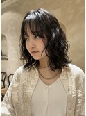 #20代30代ボブパーマウェーブパーマ強めハードパーマ銀座