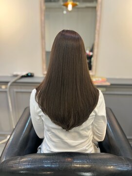 ラム(L'am) オリーブベージュ/透明感カラー/くすみカラー/艶髪