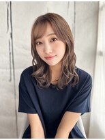 ラピス 銀座 blue店(Lapis)&nbsp;【30代の白髪悩み】白髪ぼかしハイライト＊大人ヘア