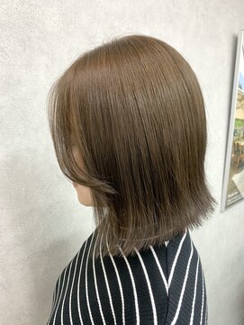 重すぎない切りっぱなしボブ/切りっぱなしボブ