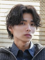 テン 心斎橋(tenn.)&nbsp;心斎橋センターパートニュアンスパーマフェザーショート緩め色気